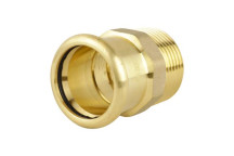 Pressfit - Water - Straight Adaptors MI - 15mm x 1/2\"