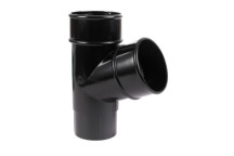 Rainwater - Downpipe - Black - 68mm - Branch