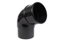 Rainwater - Downpipe - Black - 68mm - Offset Bend 112.5\'