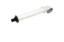 Longer Telescopic Horizontal Flue Kit (60/100mm Diameter)