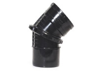 Solvent Soil - Black - 110m - Adjustable Spigot Bend 45\'