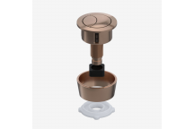 Viva - Universal Flush Button (Brushed Copper)