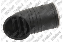 Vaillant - Flue Gas Elbow, Black (Diverter Nose)