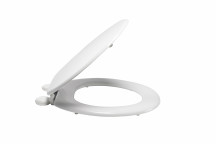 Toilet Seat - Moulded Wood, Plastic Hinges (2.9kg)