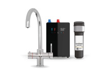 Brew Master - Hot Water Tap - 4-1 (Chrome) Digital Kit & Filt