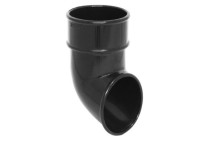 Rainwater - Downpipe - Black - 68mm - Shoe