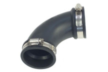 Rubber Flexible Adaptor - Soil Elbow - 4\"