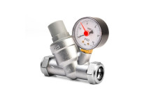 Intatec - Pressure Reducing Valve 15mm (With Gauge)