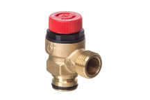 Caleffi - Pressure Relief Valve - 3 Bar (Pushfit x M)