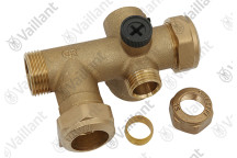 Vaillant - Manifold, Brass (Safety Group)