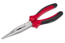 Draper RedlineÂ® Heavy Duty Long Nose Pliers w/ Soft Grip Handles