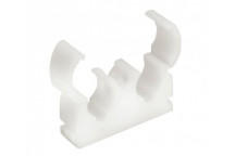 Talon - Double Hinged Clip - 15mm (White)