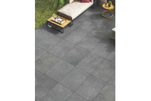 Porcelain Exterior Slab - Cementino Nero - 600X900