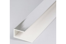 Shower Panel - End Trim 10mm (Silver)