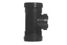 Pushfit Soil - Black - 110mm - Access Coupling