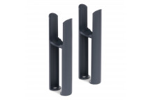2 Column - Radiator Feet in Anthracite (Pair)