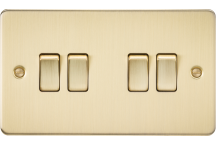 Switch 4-Way (Brushed Brass)