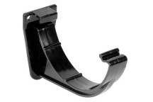 Rainwater - Half Round - Black - 112mm - Fascia Bracket