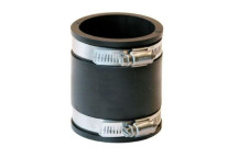 Rubber Flexible Adaptor - Waste Coupling - 1\"1/4\"