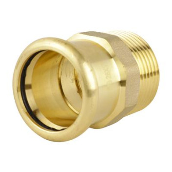 Pressfit - Water - Straight Adaptors MI - 22mm x 3/4\"