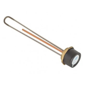 Telsa - Immersion Heater - Incoloy - 18\" (with Copper Pocket)