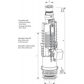 Siamp - Skipper 45 - Flush Valve