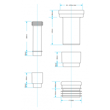 ULTRA Drain Connector Kit (Straight)