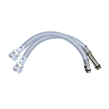 15mm x M10 - 300mm Flexible Hoses