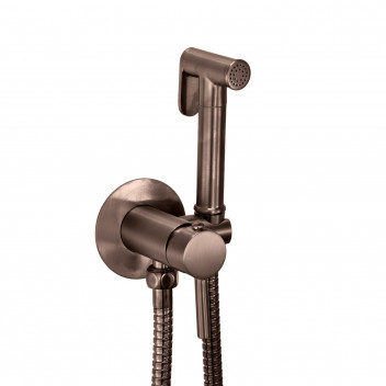Douche Handle Set - Hot & Cold (Brushed Bronze)