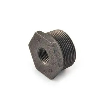Black Iron - Bush - 1/2\"x1/4\" (MxF)