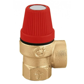 Caleffi - Pressure Relief Valve - 6 Bar, (1/2\"F x 1/2\"F)