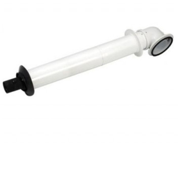 Longer Telescopic Horizontal Flue Kit (60/100mm Diameter)
