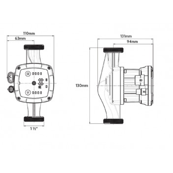 Archergas - Heating Pro 15-60/130 (Width Modulating Circulators)