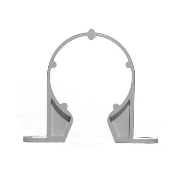 40mm Pipe Support Bracket White