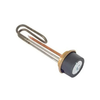 Telsa - Immersion Heater - Incoloy - 11\" (with Copper Pocket)