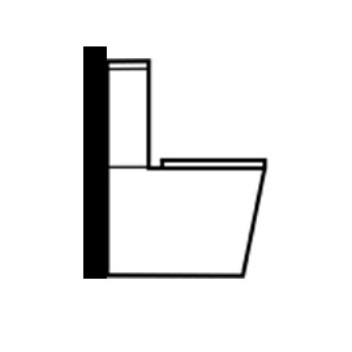 Toilet - Pure - Closed Back