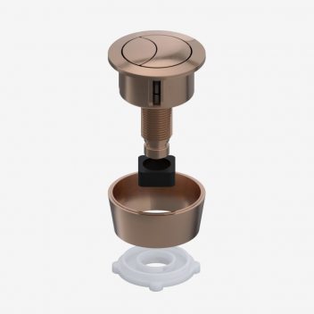 Viva - Universal Flush Button (Brushed Copper)