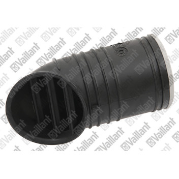 Vaillant - Flue Gas Elbow, Black (Diverter Nose)