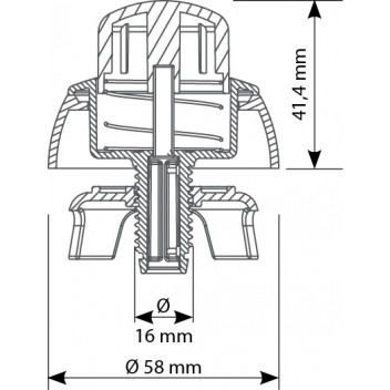 Siamp - Optima 49 - Raised Button