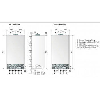 Ariston - E Combi One 24 (Complete Pack)