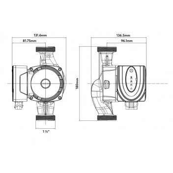 Archergas - Standard Light Commercial Pump - 25--80/180