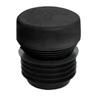 Pushfit Soil - Black - 110mm - Universal Air Admittance (70-110mm)