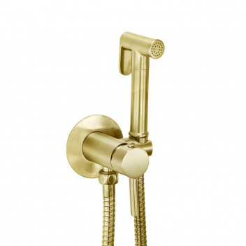 Douche Handle Set - Hot & Cold (Brushed Brass)