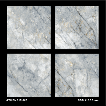 Porcelain - Athens Blue - 600X600