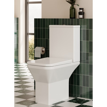 Toilet Pack S - Rimless 600 - Pan, Cistern, Seat (Complete)