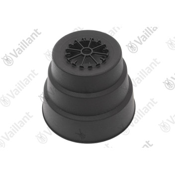 Vaillant - Flue Gas Cap, Black