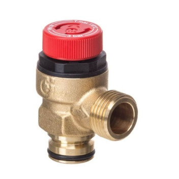 Caleffi - Pressure Relief Valve - 3 Bar (Pushfit x M)