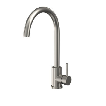 Manhattan - Kitchen Mixer Tap - Brushed Steel