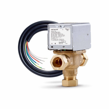 Honeywell - 3port Mid Position Valve - 22mm