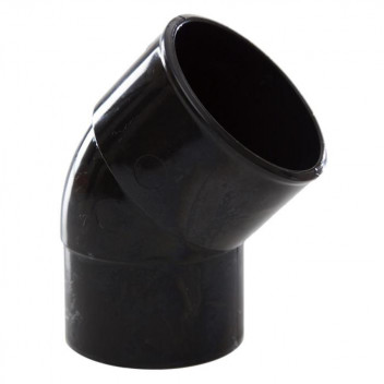 32mm Spigot Bend 45\' Black